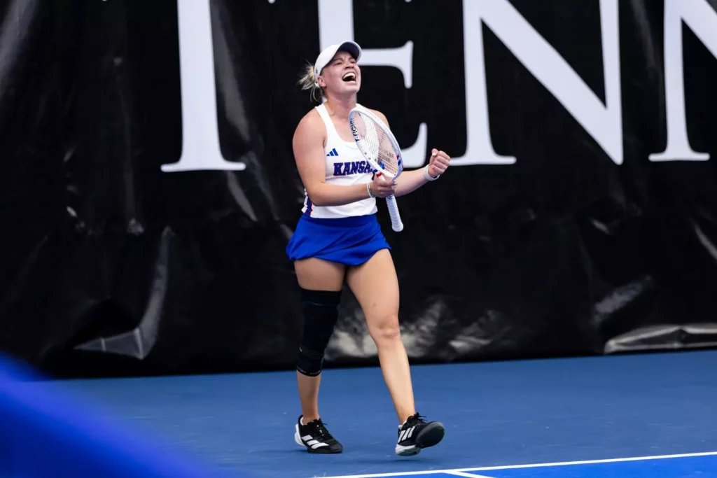 Kansas Women Tennis Sweep Wins Kansas Women Tennis Sweep Wins